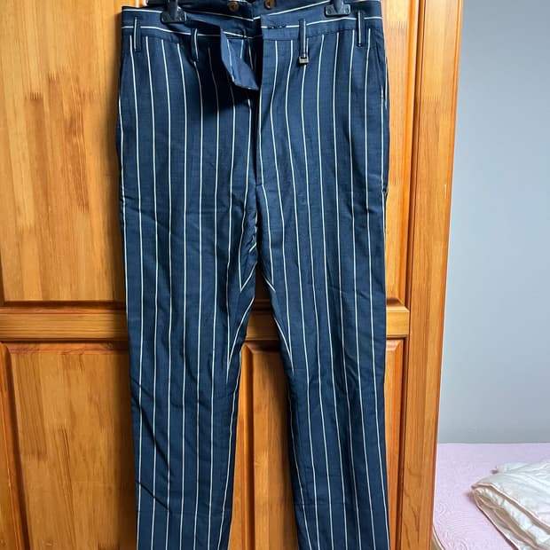 비비안웨스트우드 스트라이프 슬렉스