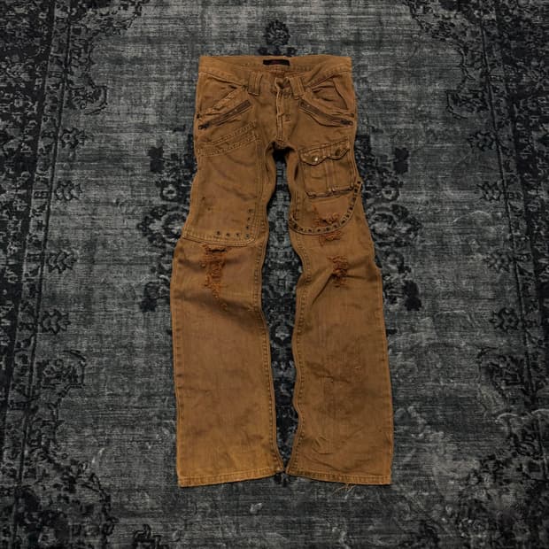 Midas 00s archive grunge gimick cargo de