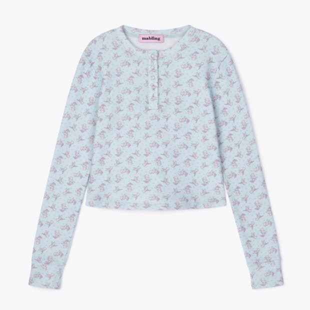 마블링 버니 헨리넥 티