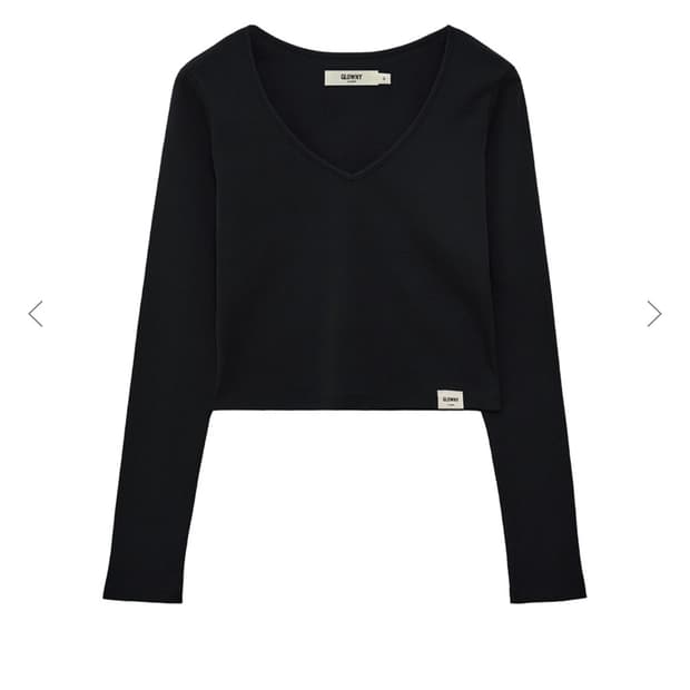 G CLASSIC V-NECK LONG SLEEVE