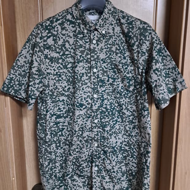 칼하트 여성 카모 셔츠 M