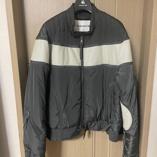 앤더슨벨 브라이언 바이커 패디드 자켓