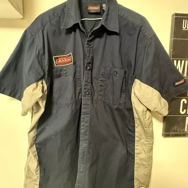 디키즈 워크 셔츠