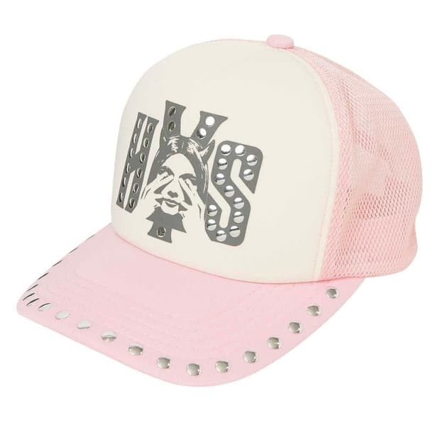 Hysteric Glamour SEE NO EVIL 스터드 메쉬 캡