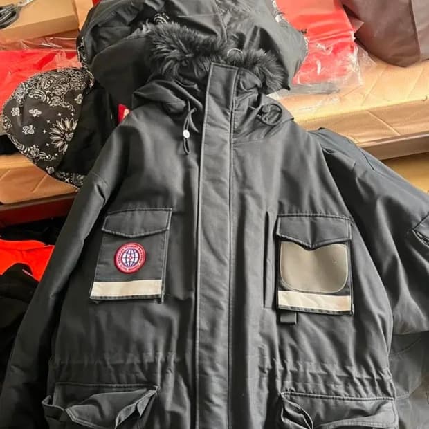 베트멍 캐나다구스 패러디 파카 xs 분할거래글 -2