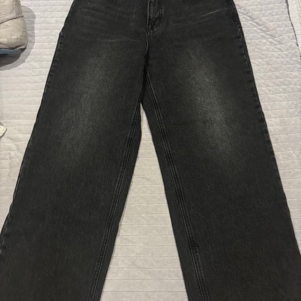 스파오 와이드 데님 팬츠