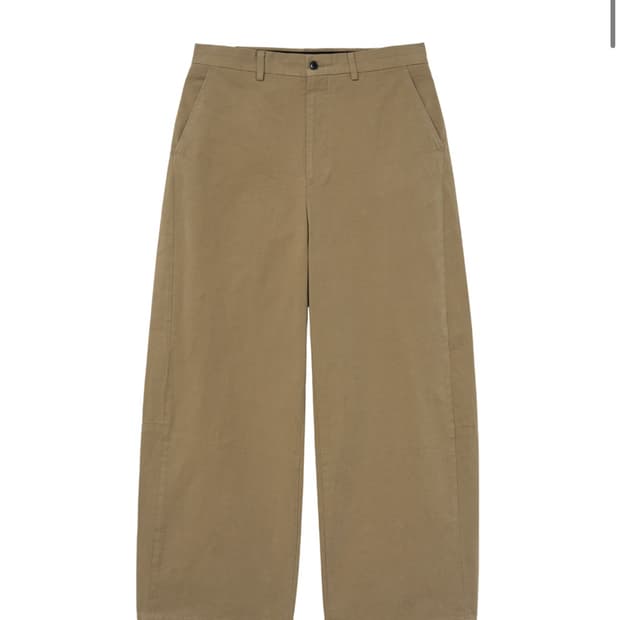 [3] 해칭룸 와이드 커브 베이지 Wide Curve Trousers