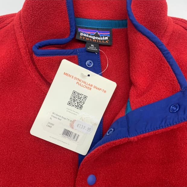 파타고니아 Synchilla classic red xl 새제품