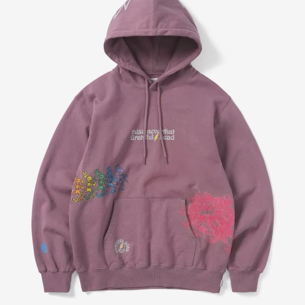 디스이즈네버댓x그레이트풀데드 후드 M