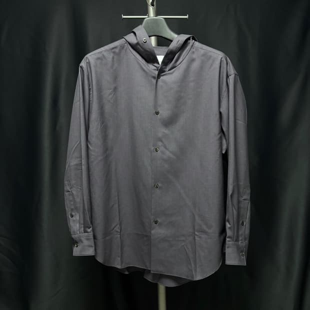 M1) overcoat 오버코트 24시즌 울 후드 셔츠