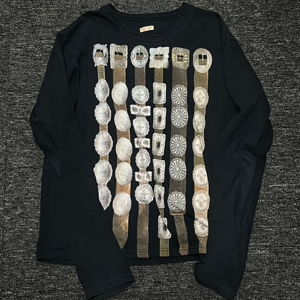 캐피탈 콘초 벨트 롱슬리브 티셔츠 4사이즈