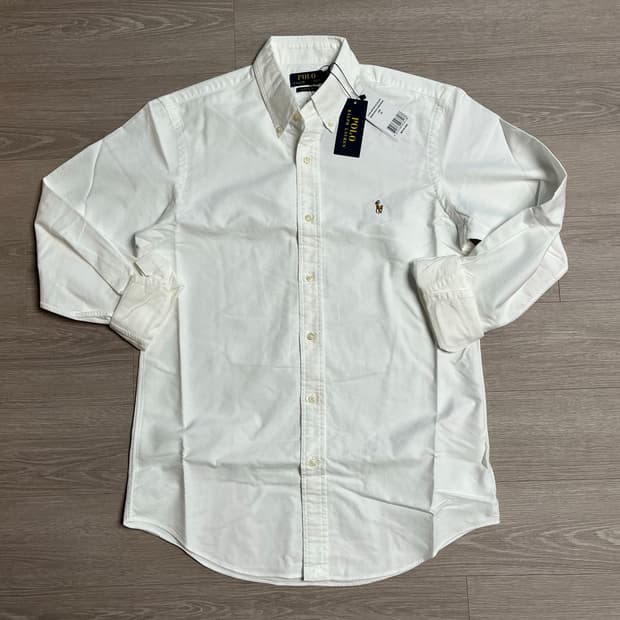 (매장정품,새상품) 폴로 랄프로렌 화이트 옥스퍼드 셔츠