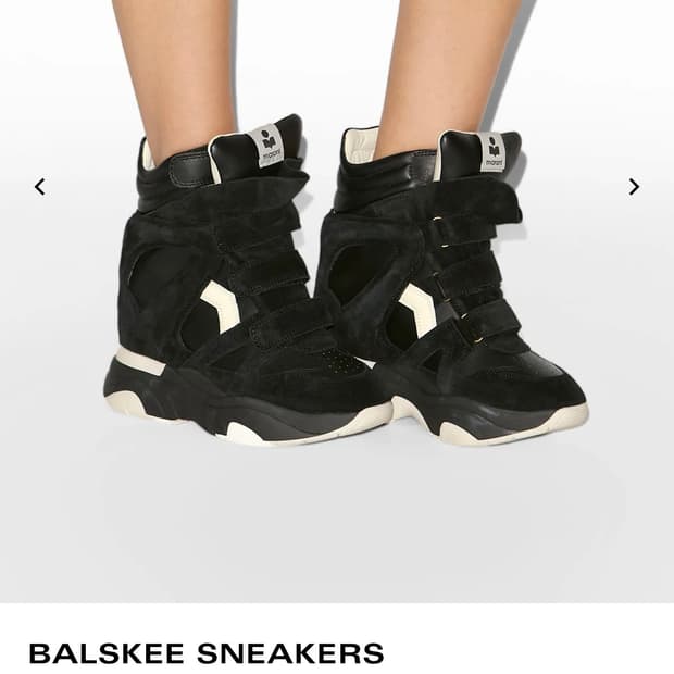 이자벨마랑 발스키 하이탑 스니커즈 새상품 (박스,더스트백)