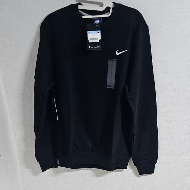 정품)나이키 클럽TF라운드맨투맨티셔츠(AA3179-010)블랙M