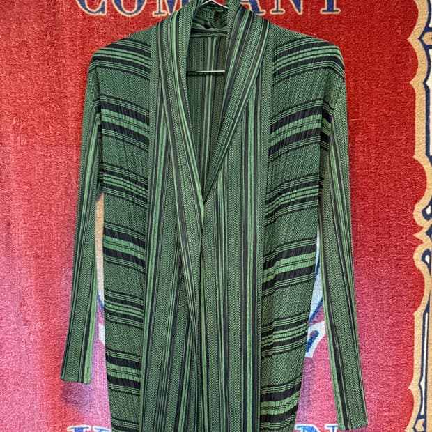 PLEATS PLEASE ISSEY MIYAKE 롱 카디건 3사이즈