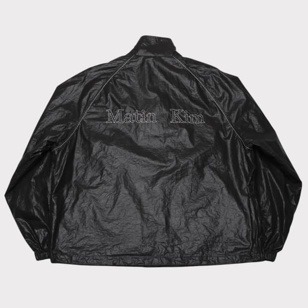 [F] 마뗑킴 코팅 점퍼 아노락 바람막이 자켓