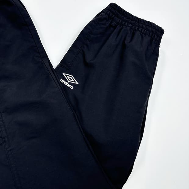 엄브로 다이아 로고 블랙 우븐 조거팬츠 (XS 여성추천)