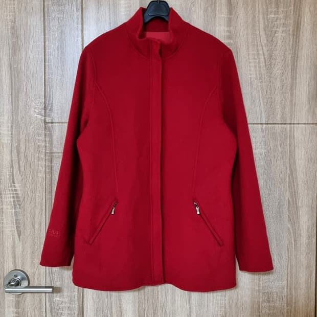 휠라 핸드메이드 집업코트 