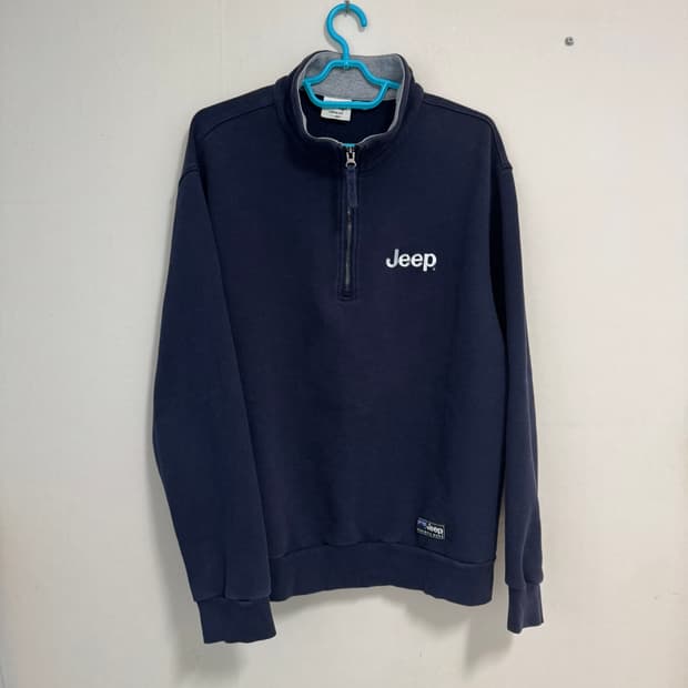 지프 반집업 맨투맨 L사이즈