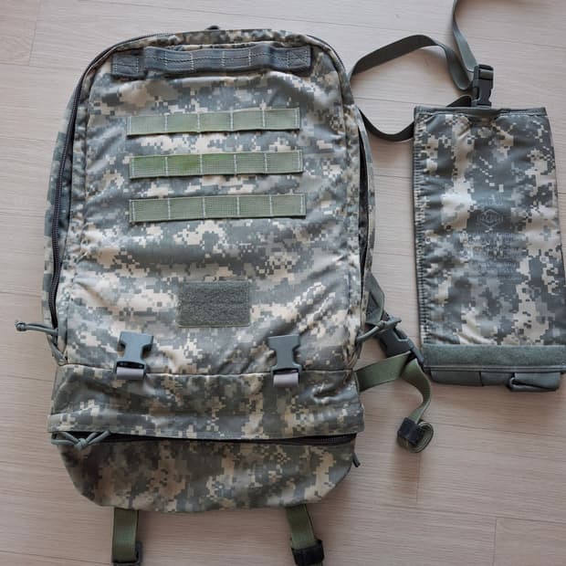 미군 밀리터리  ACU 카모 m9 메딕 어썰트백