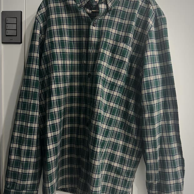 LL Bean 엘엘빈 체크 셔츠 XXL