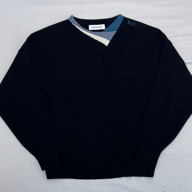 [48] 키코 코스타디노브 VIG 멀티 컬러 점퍼 블랙