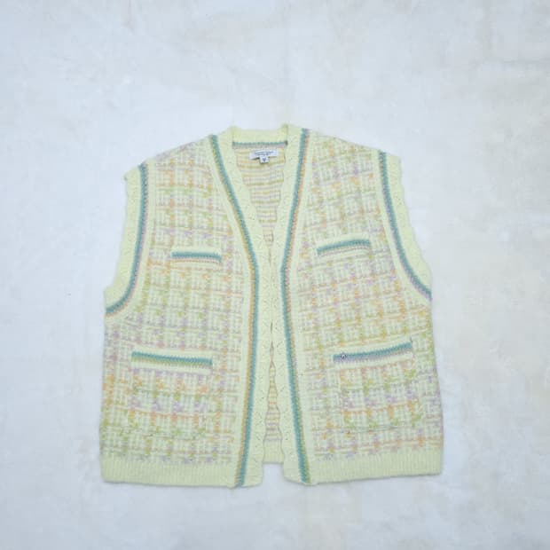 써스데이아일랜드 여성 니트조끼 M 0122