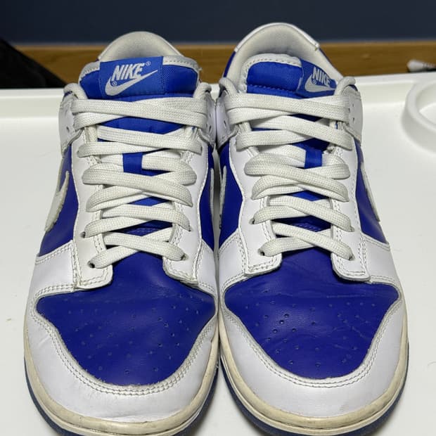 나이키 덩크 로우 레트로 레이서 블루 앤 화이트