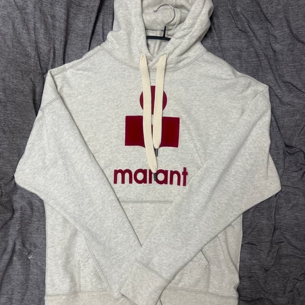 이자벨마랑 여성 만셀 후드티 에크루레드