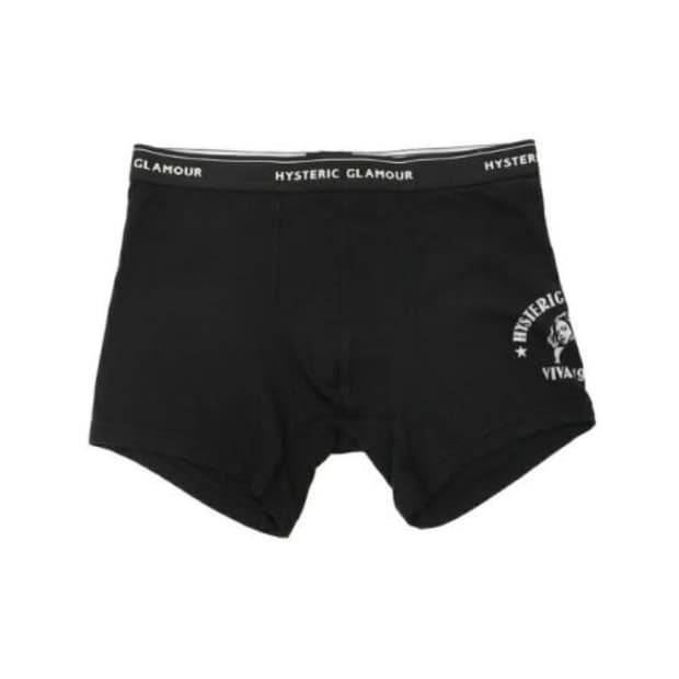 히스테릭 글래머 스피드스터 박서 브리프 블랙