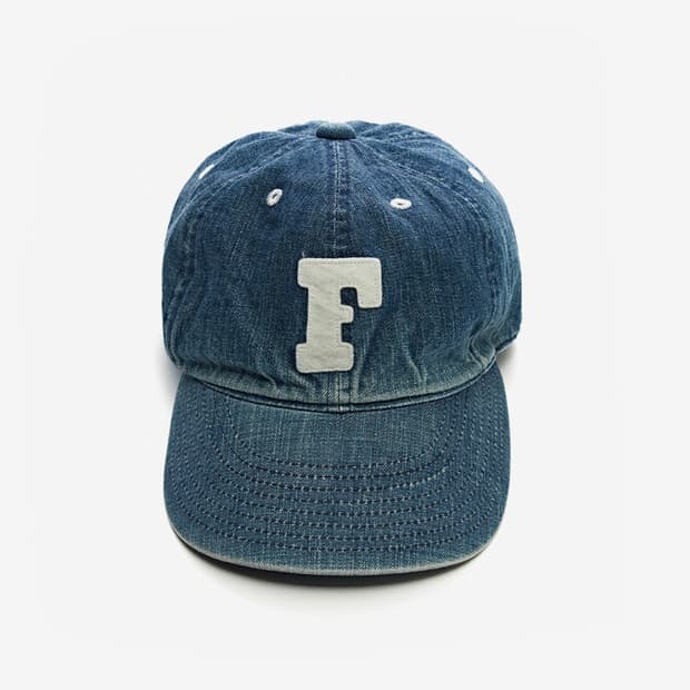 풀카운트 6843HW F로고 빈티지 워싱 볼캡