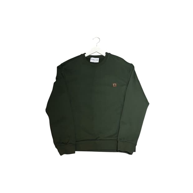 솔리드옴므 백로고 크루넥 스웻 맨투맨 46사이즈