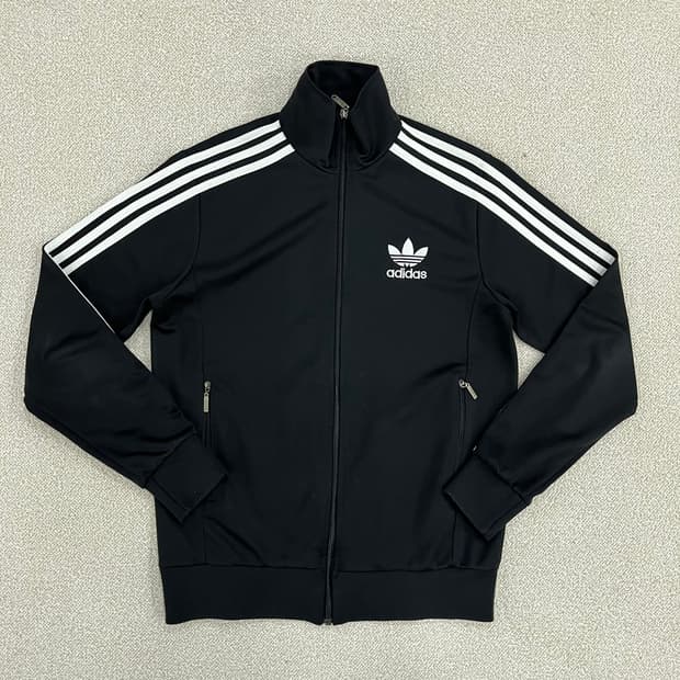 M 아디다스 빈티지 져지 집업 0224M