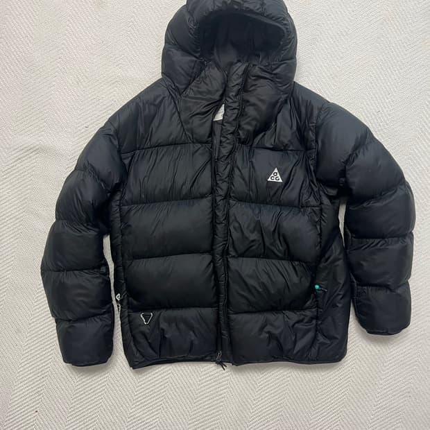 초판 나이키 acg 루나레이크 패딩 블랙 구형 L아시아 급처