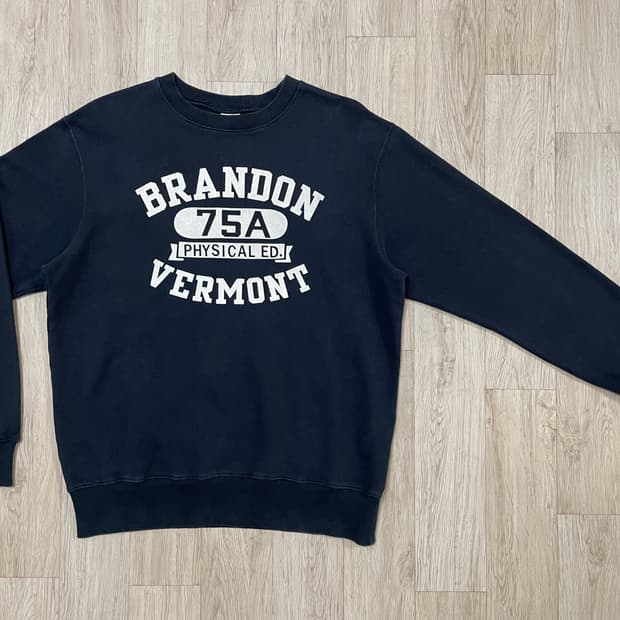 105) 80's 복각 챔피온 재팬 버몬트 맨투맨(RRL&LVC&폴로)