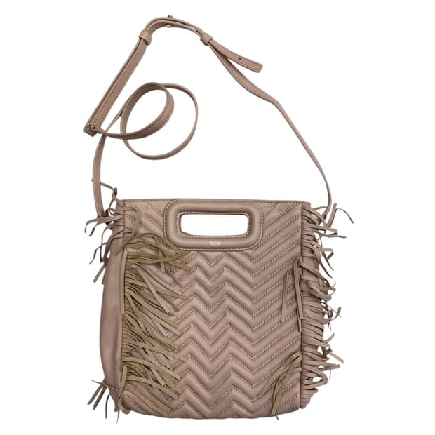 마쥬 인디핑크 프린지 크로스백