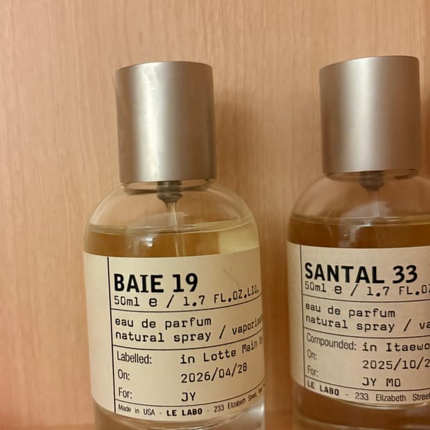르라보 베이 19 오 드 퍼퓸 50ml (국문라벨/롯백 본점 구매)