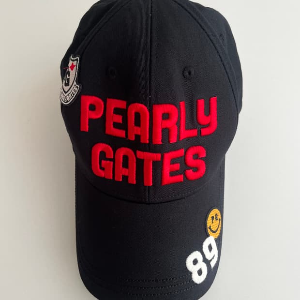 56) 파리게이츠 골프 볼캡 모자 블랙