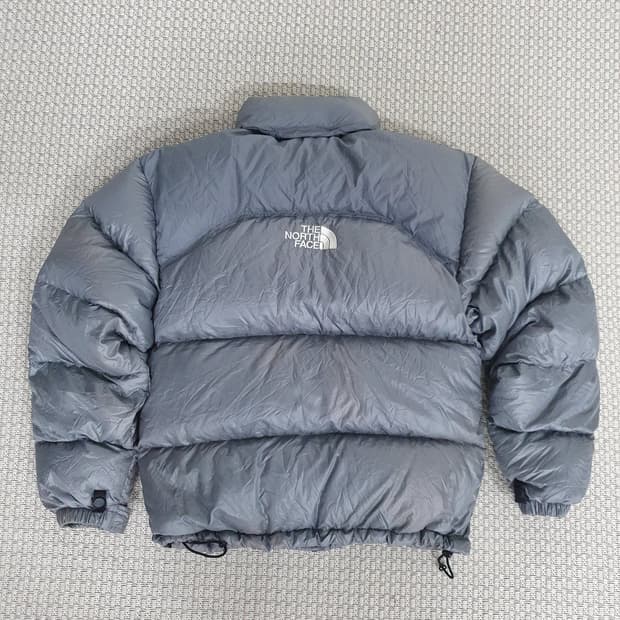 90s 그레이/블루 구스 다운 패딩 재킷