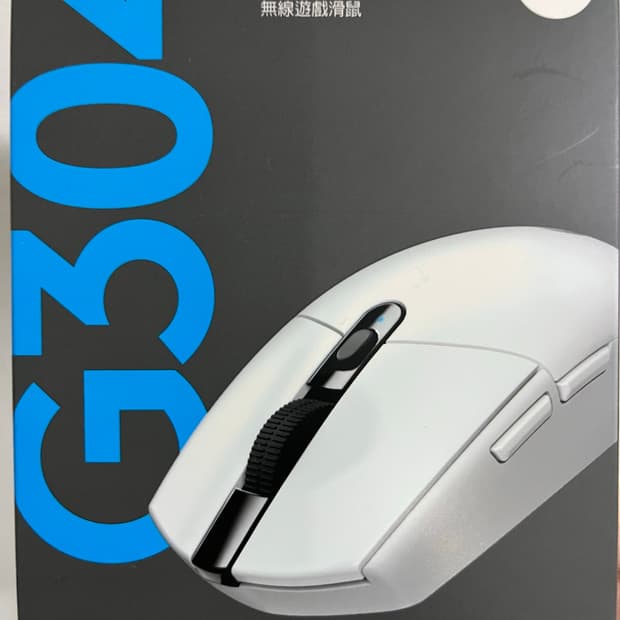 로지텍 G304 마우스 화이트 미개봉