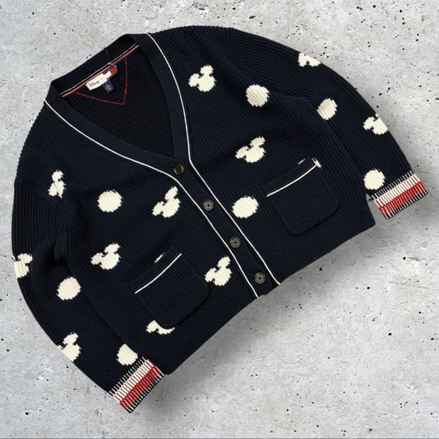 [S] 타미힐피거 x 디즈니 미키마우스 가디건 네이비 B691