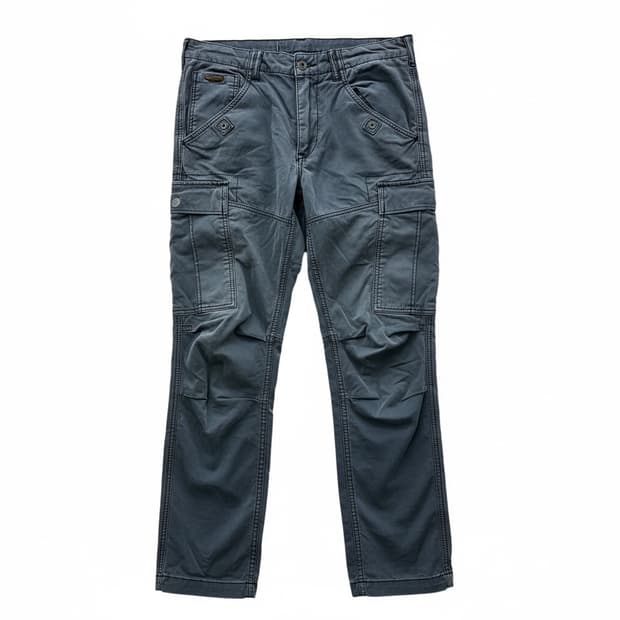 폴로(Polo) 워싱 카고 바지