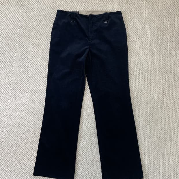 45rpm 코듀로이 네이비 팬츠 