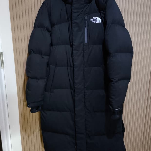 95사이즈 노스페이스 롱패딩 코트 덕다운