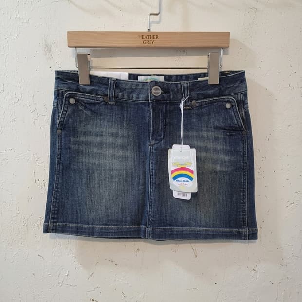 Wrangler 데님 미니스커트 W26