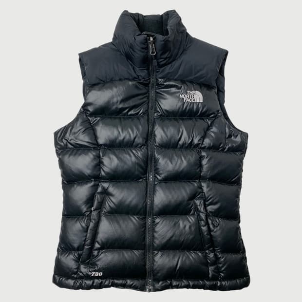 [S/정품] 노스페이스 700 여성 블랙 눕시 패딩조끼