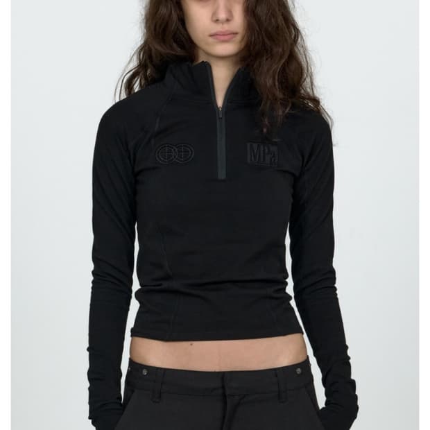 플라스틱프로덕트 MPa HALF ZIP WOMENM