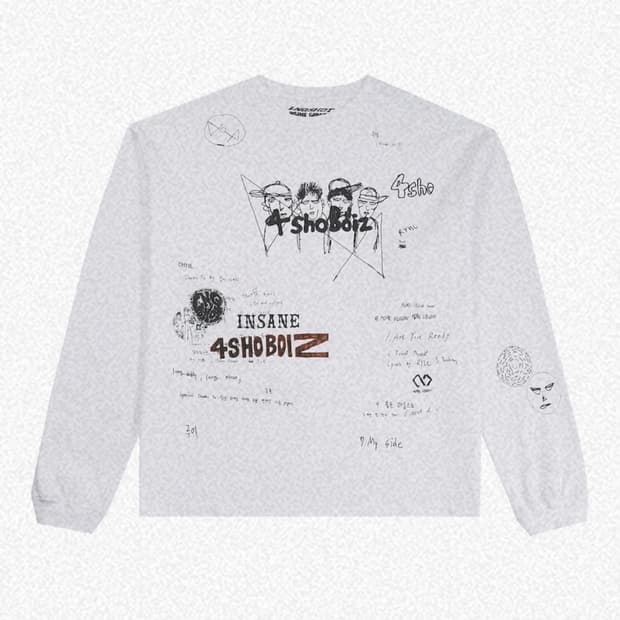 롱샷x인세인개러지 롱슬리브