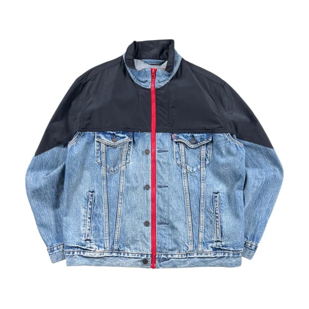 Levi's 나일론 도킹 데님자켓 (Big E)