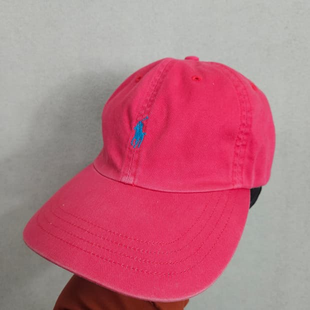 폴로 랄프 로렌 레더 스트랩 볼캡